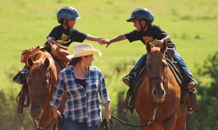 Pony Ride for Kids Gunstock Ranch