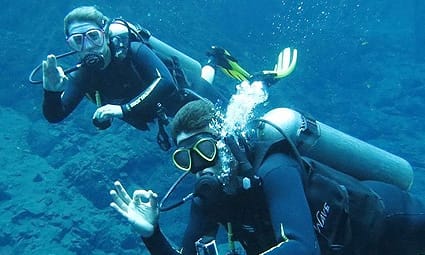 Scuba Diving (Lagoon) Non Certified Divers Trident Adventures
