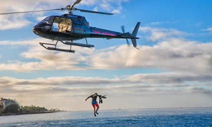 Helicopter Jump Trident Adventures