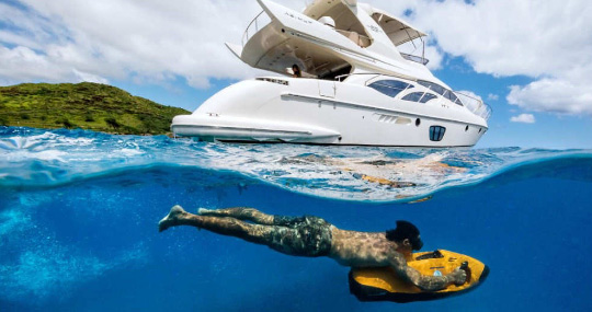 Snorkeling & Seabob with Lunch Captain Bruce